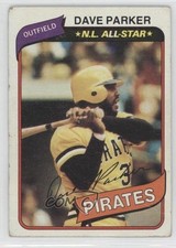 1980 Topps Dave Parker #310 HOF 2f4