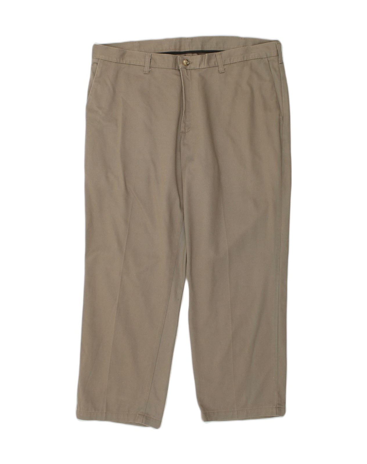 LEE Mens Straight Chino Trousers W40 L29 Grey Cotton AJ16