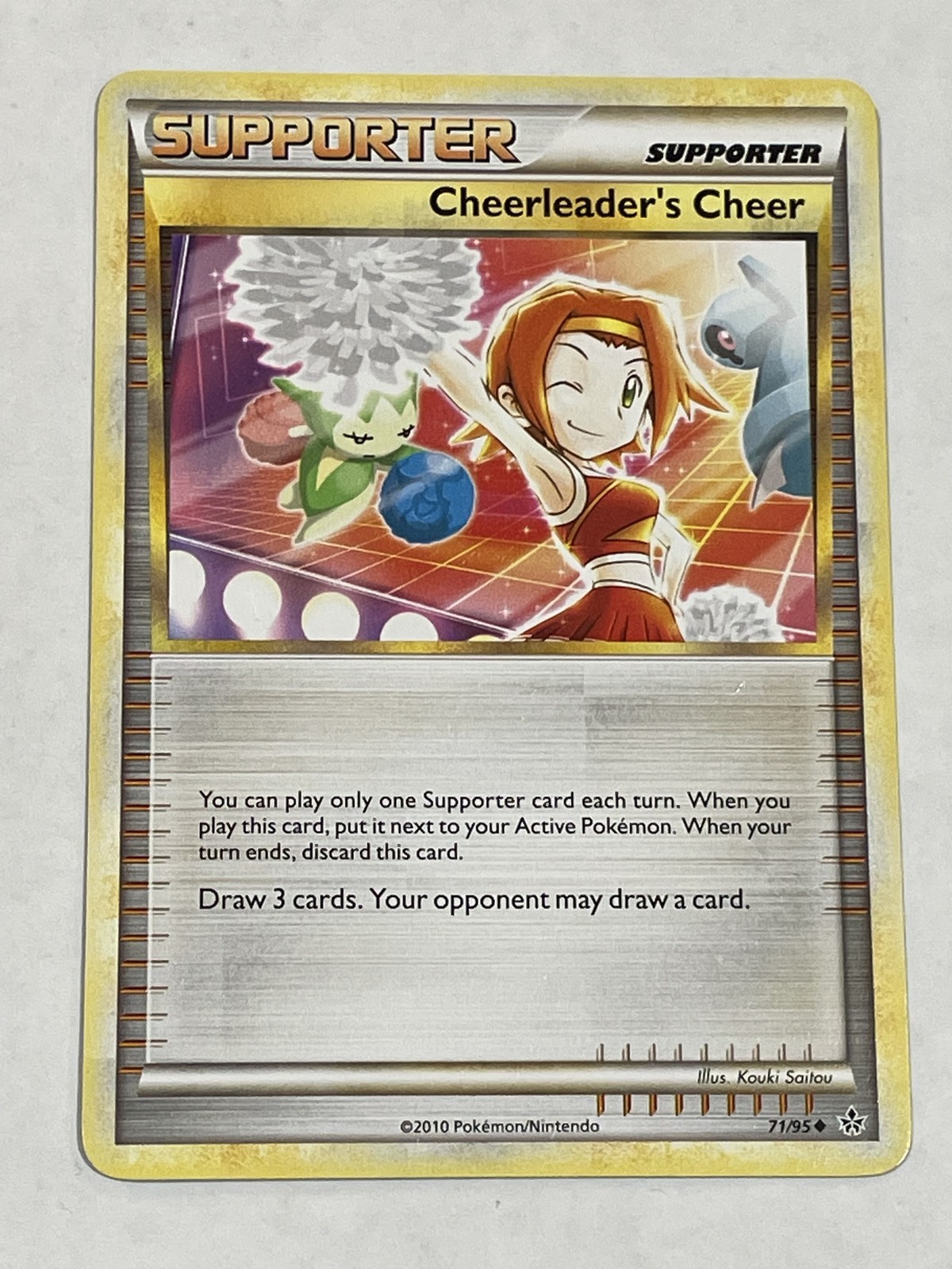 2010 Pokémon TCG Unleashed #71/95 - Cheerleader's Cheer