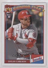 2021 Topps Archives 1991 Topps Bazooka Shining Stars Dylan Carlson #91BZ-5 0sr1