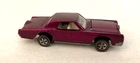 Vintage Hot Wheels Redline Car Custom Continental Mark III Metallic Purple 1968