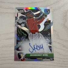 2025 Topps Cosmic Chrome Jhonkensy Noel Rookie Autograph #CCA-JN