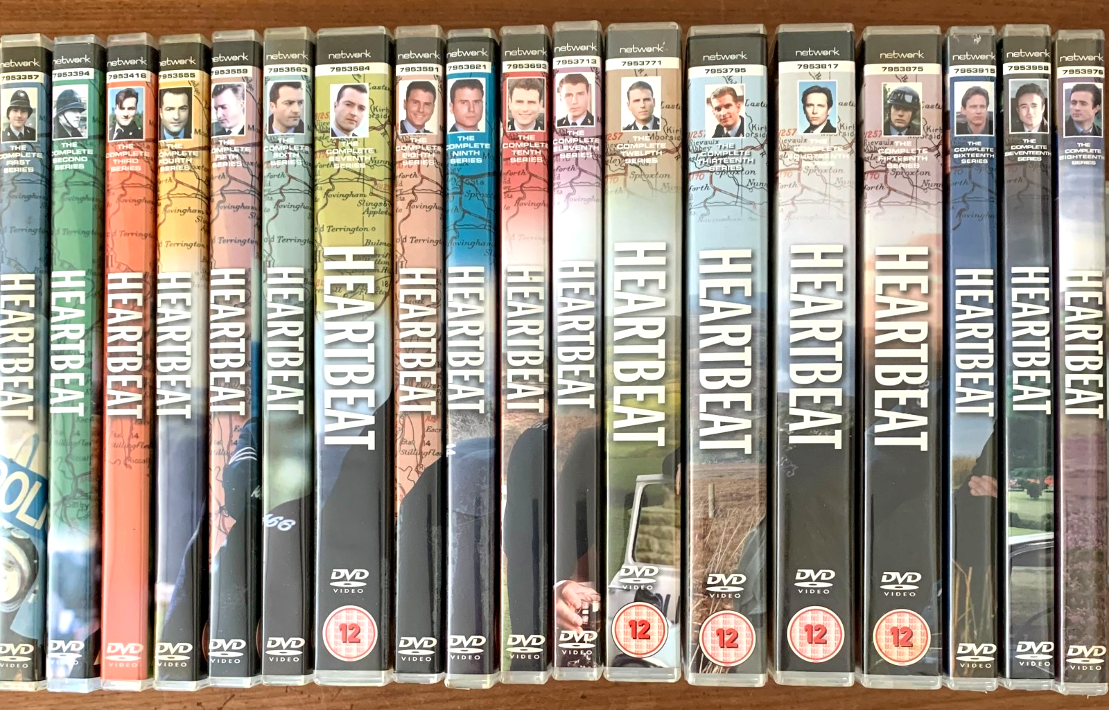 Heartbeat The Complete Series Season 1-18 DVD Box Set - UK Region 2
