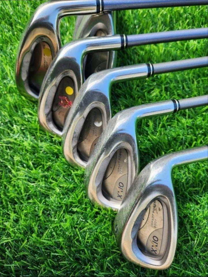 WOMENS DUNLOP XXIO 5-9 Pw Aw Sw 8PC CAVITY BACK IRONS SET RH - Image 4 of 4