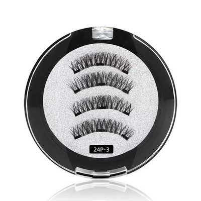 Profi Magnetische Wimpern - Fake False Lashes Set Kit + Applikator