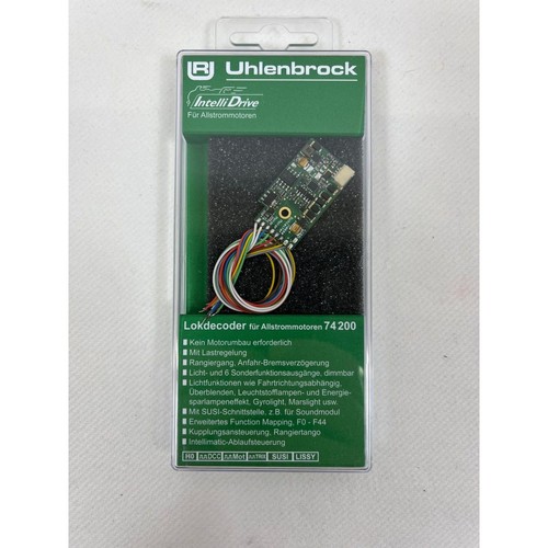 Uhlenbrock 74200 - Decodificador IntelliDrive 2 para locomotoras Märklin con motores de bobina de campo | Condition: Neu