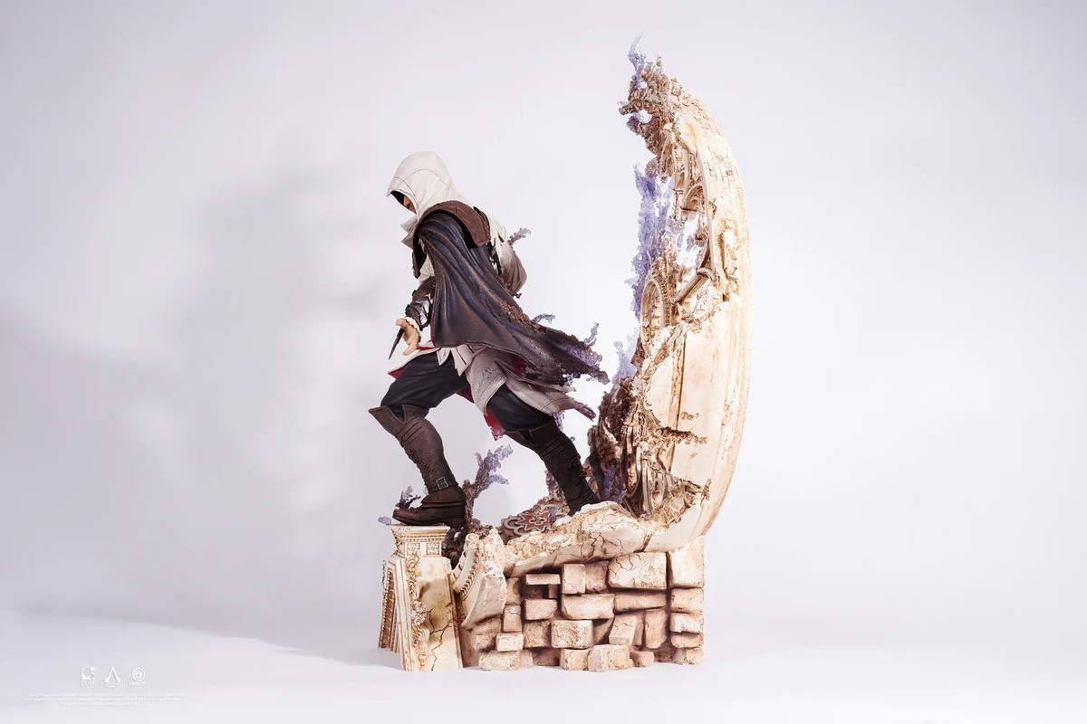 PureArts Assassins Creed Animus Ezio 1/4 Scale Statue Figure | eBay