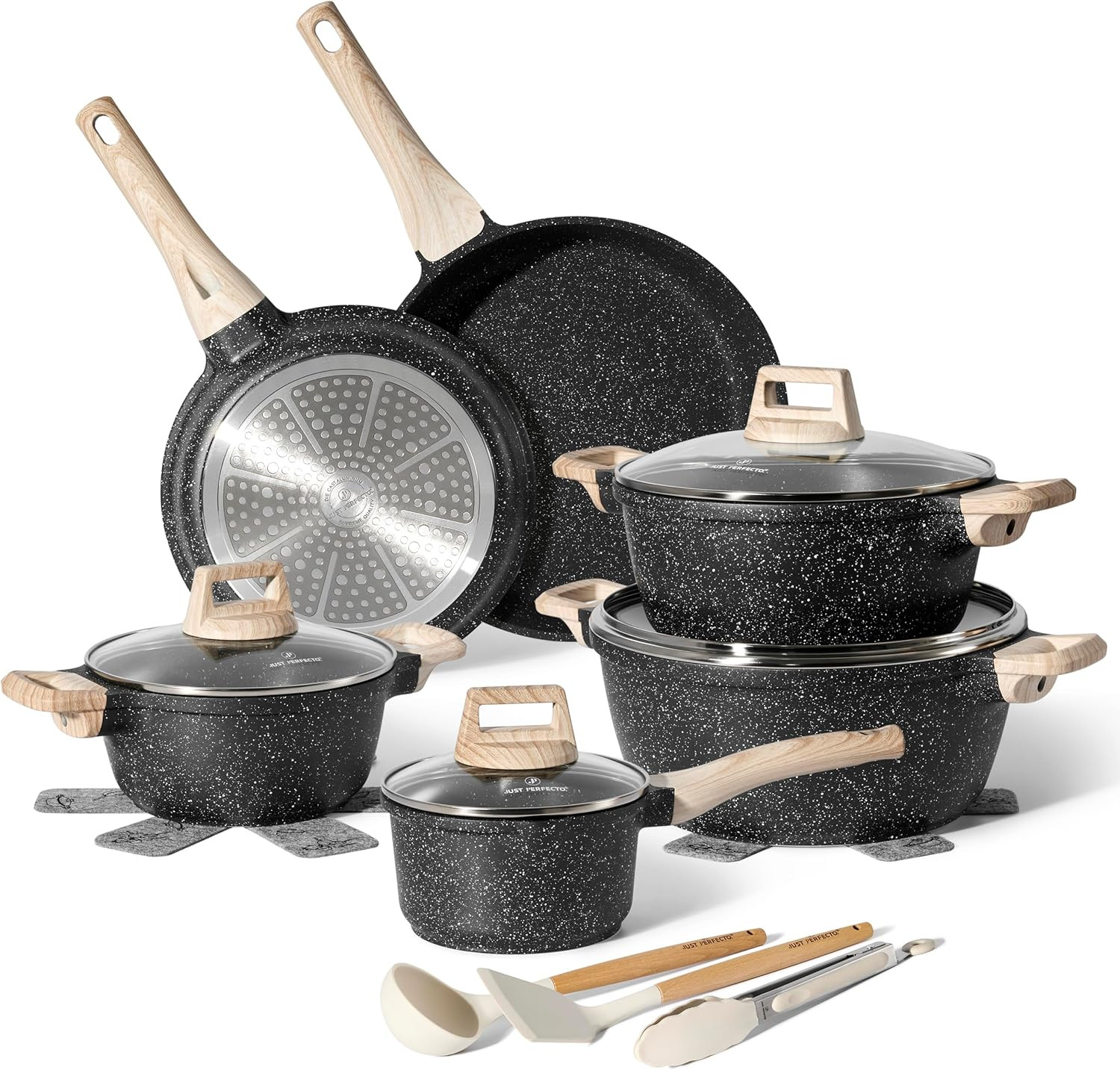 Set Padelle Induzione Just Perfecto | Qualità Granito Garantita - 1