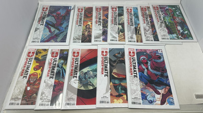 Ultimate Spiderman 1-24 + Incursion 1, 2 Marvel Hickman 26 Issue High Grade Lot