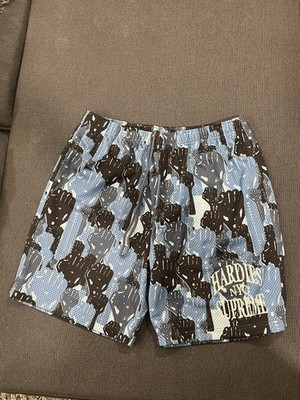 Supreme X Hardies Blue /Camo Rhinestone Shorts Size XL | eBay