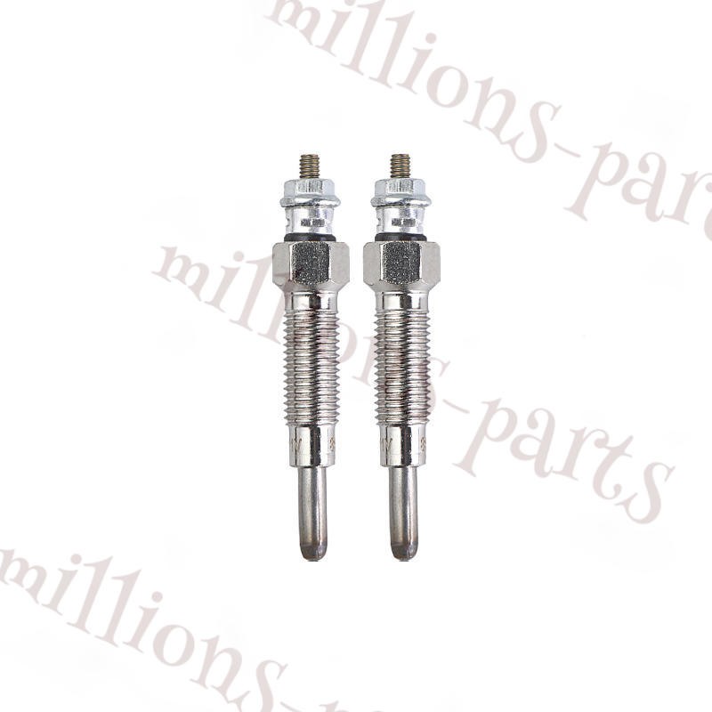 2 New Glow Plugs 15401-65510 For Kubota L175, L185, L185DT
