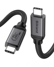 USB 4 USB-IF Certified for Thunderbolt 4 Cable 3.3FT, 40Gbps Data Sync, 240...