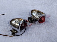 Harley Vintage Red Stop Running Turn Lights Hot Rod Harley Vintage Red Stop Running Turn Lights Hot Rod