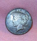 1923 American Peace Silver Dollar 90% US Coin Eagle Reverse Over 3/4 Oz B12