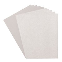 Cardstock & Glitzerpapier Silber A4 10 Stk Vaessen Creative Scrapbooking