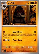 CARKOL 119/217 ASCENDED HEROES POKEMON