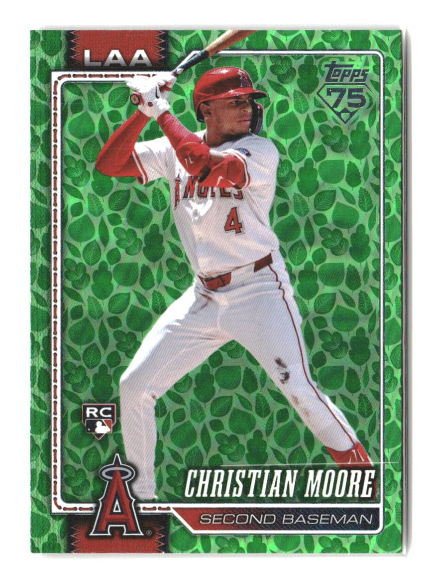 2026 Topps #147 Christian Moore Holiday