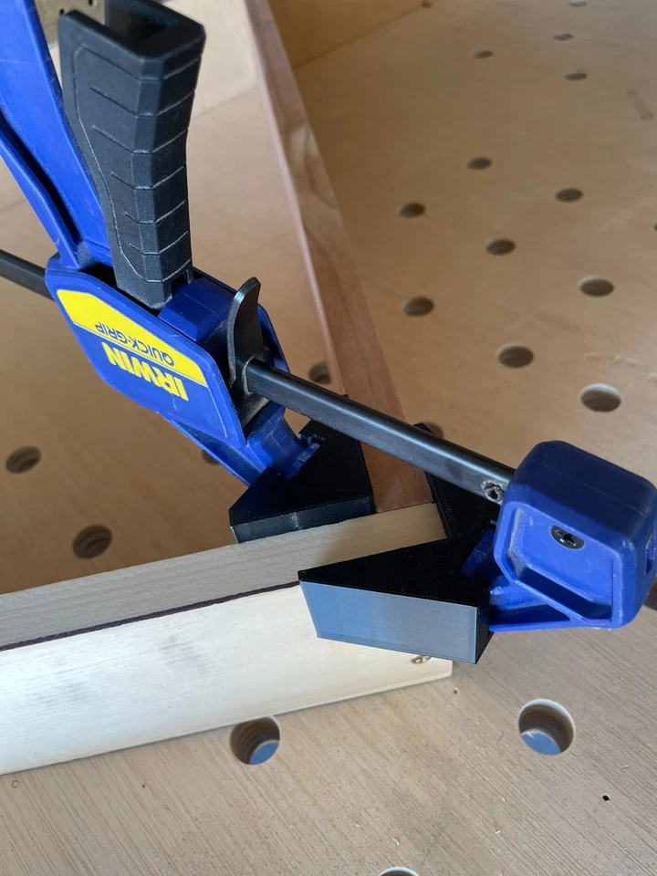 PACK 2 - Adaptadores de 90 grados para abrazaderas rápidas Irwin Foto 3 de 4