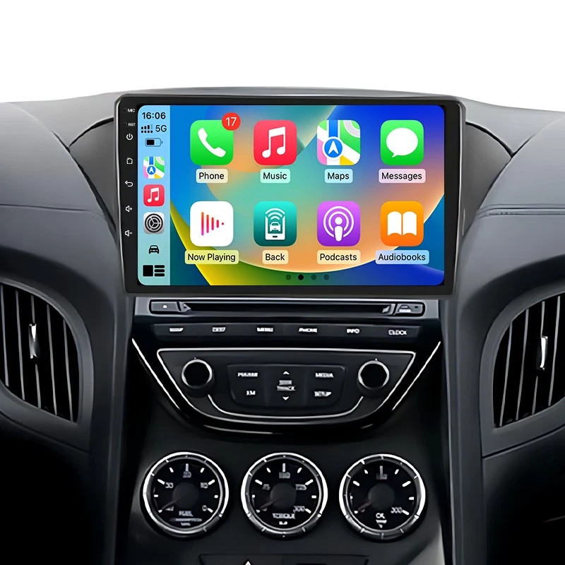 4+64G Car Stereo Radio GPS FM carplay For Hyundai Genesis Rohens Coupe 2012-2016 Foto 2 de 4