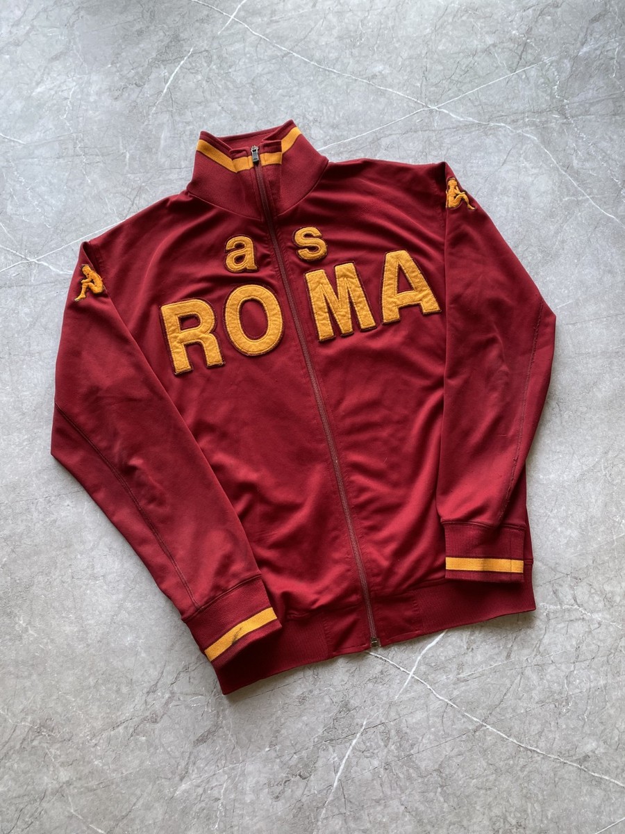 ASローマ トラックジャケット kappa ヴィンテージ Vintage Kappa As Roma 2002-03 Training Football Track Jacket Red