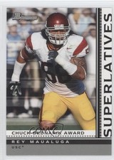 2009 Bowman Draft Picks Superlatives Silver 5/50 Rey Maualuga #S5 0f6