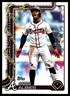 Ozzie Albies 2025 Topps Holiday #H36 Braves MLB READ FREE SHIPPING AutographDen