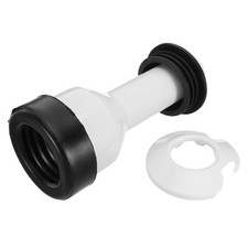 Waste Pipe Extension Attachment Flexible Toilet Connector Bath Tub Accessory