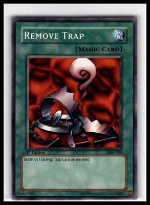 1st Edition Starter Deck: Kaiba #SDK-048 Remove Trap