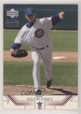 2002 Upper Deck Prospect Premieres Future Gems Justin Jones #22 9gr