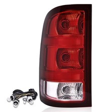 Tail Lights Assembly Left Side for GMC Sierra 1500 2500 3500HD 2007 2013 Bulbs