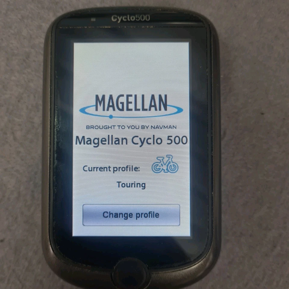 Magellan Cyclo 505 GPS Bicycle Navigation Computer Bluetooth WiFi Set N429 Parts - Image 3 of 4