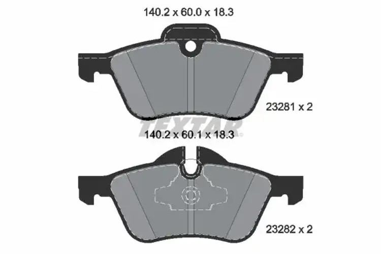 Brake pads 2328101 TEXTAR for MINI MINI MINI Convertible