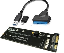 26pin to SATA Adapter with USB3.0/Type C SATA Cable,with SSD from MacBook Air...
