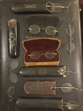 Collection Of Antique Eyeglasses