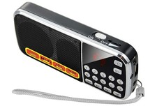 Small Radios Portable AM FM,Large Capacity Rechargeable Capacity Battery Powered