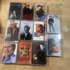 Cassette Tape lot Country Music 11 tapes