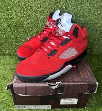 Jordan 5 Retro Raging Bull Red Suede for Sale | Authenticity