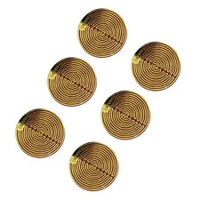 6pcs Round Quantum Radiation Protection Mobile Phone 5G Wi-Fi EMF Stickers for Han3878