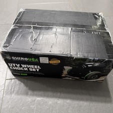 Rhino Usa E-track Wheel Chock Tie Down Trailer Tire Strap Kit Atv Utv Rtv 4-pack