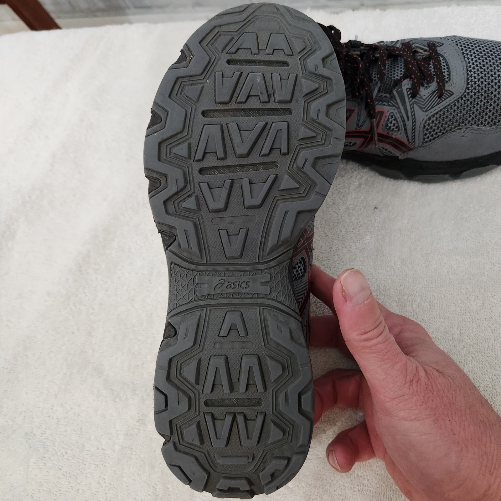 ASICS Mens Gel-Venture 8 Metropolis Gray Trail  Shoes 1011B396-020 Size 7.5 thumbnail 7