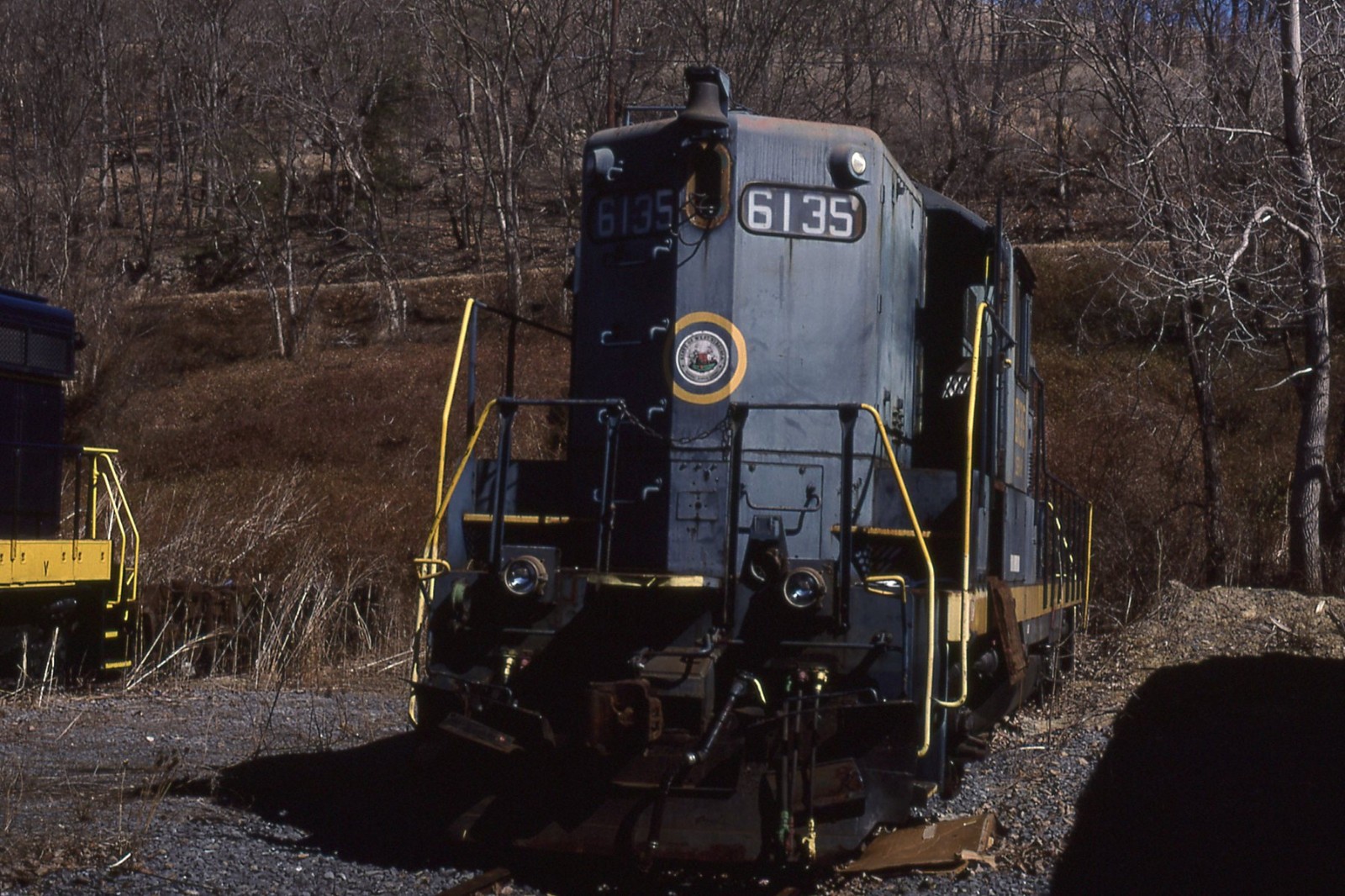 SBVR GP9 6135 NOSE SHOT 2009  ORIGINAL SLIDE