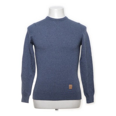 NN07, Strickpullover, Größe: S, Barca, Blau, Wolle, Einfarbig, Feinstrick #VfK