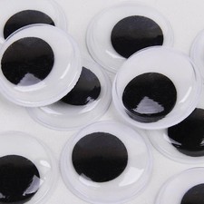 1Pair Self Adhesive Cute Huge Googly Eyes Fridge Wall Sticker Funny Plastic Eyes
