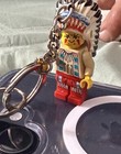 LEGO Native American Chief Minifigure Keychain Detachable Keyring Belt Chain — photo 3