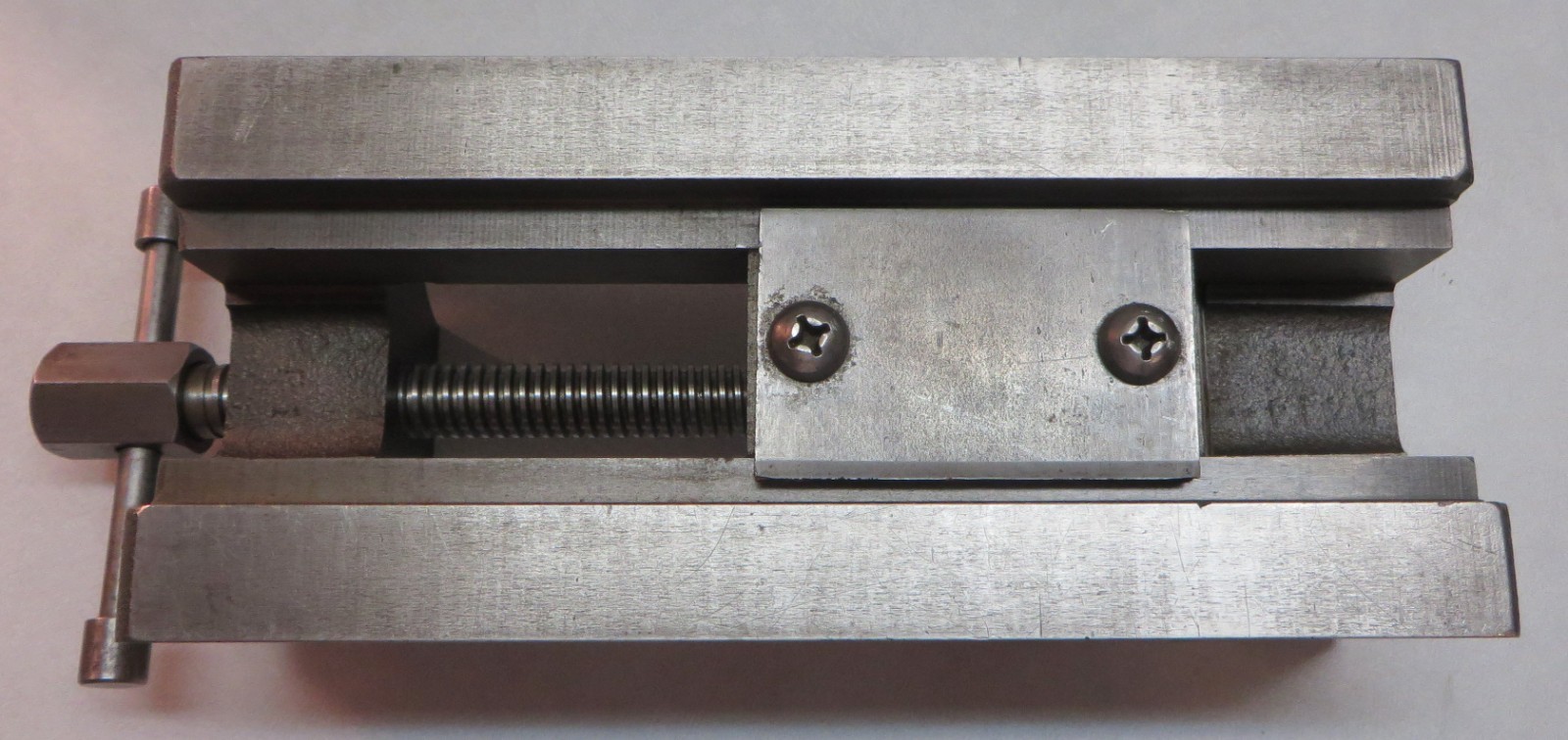 PALMGREN 4" DRILL PRESS VISE, VERY CLEAN, USED, 4  1/16" OPENING.