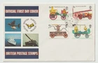 24/4/1974 UK GB FDC - Fire Engines - BFPS - Field Post Office CDS Postmark