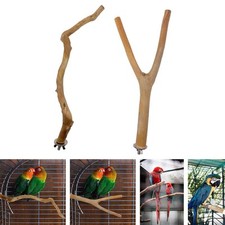 Wooden Parrot Perch Stand Bird Stand Climbing Playing