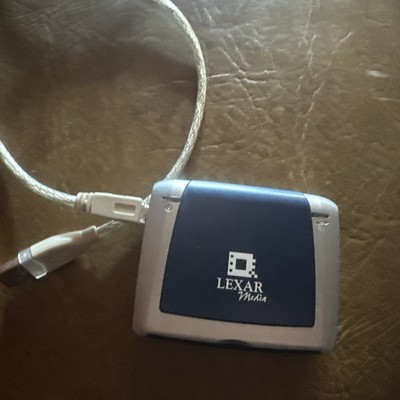 Lexar Media RW018 Blue USB 2.0 6-in-1 480Mbps High Speed Multi-Card Reader