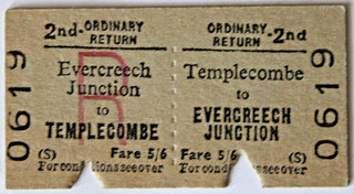 B.T.C. EVERCREECH JUNCTION to TEMPLECOMBE