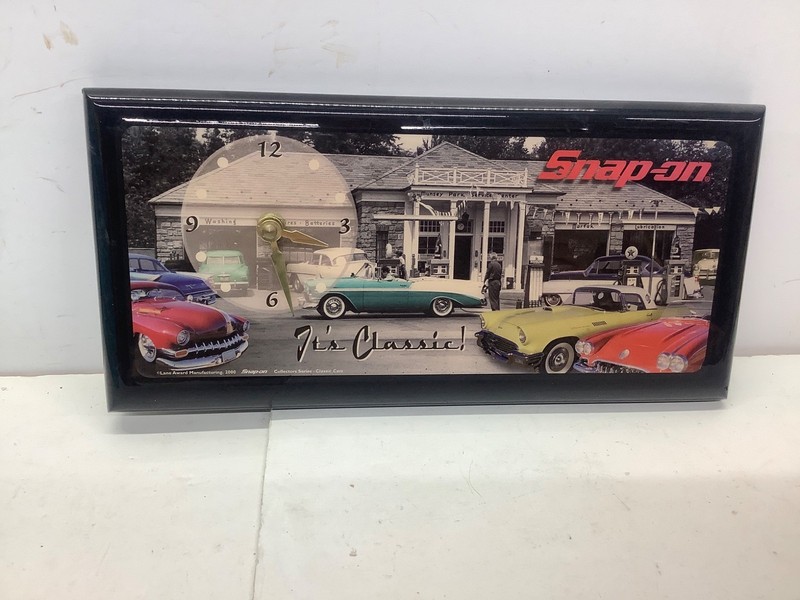 ITS CLASSIC WALL CLOCK from SNAP-ON TOOLS